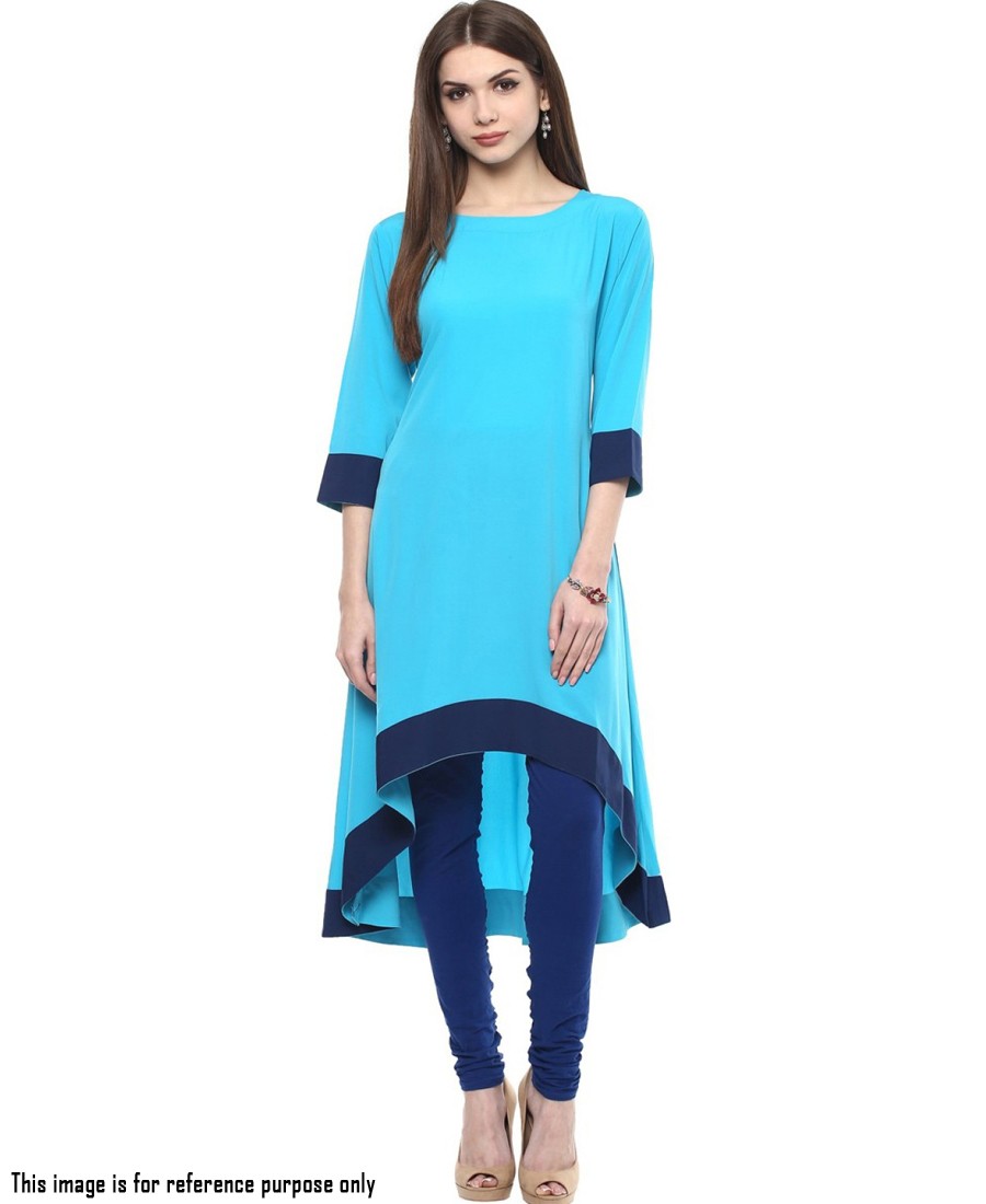 Collection more than 166 sky blue kurti combination leggings best