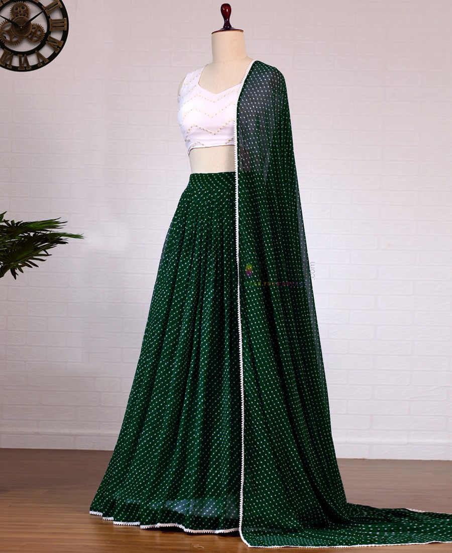 YOYO.Fashion - 💥 Simple Plain Light Green Lehenga Design... | Facebook-nlmtdanang.com.vn